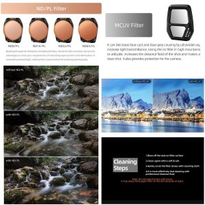 6pc SunnyLife ND Filter Set for DJI Mavic Air 3S - Image 6