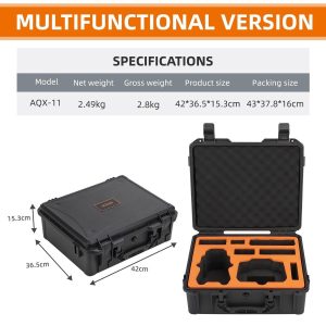 SunnyLife ABS Hard Shell Waterproof Case for DJI Air 3/Air 3S - Image 6