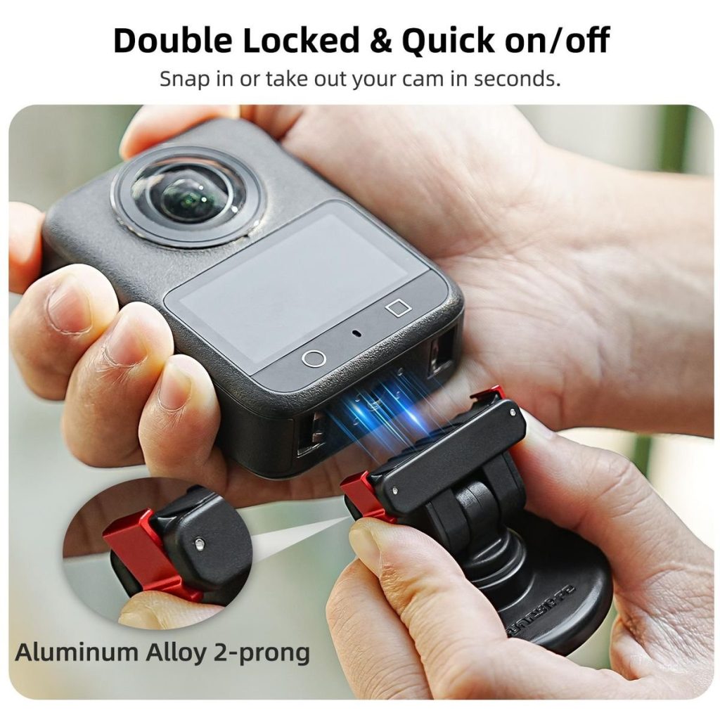 Sunnylife Quick-Release Magnetic Base compatible DJI Osmo 360 / Action 5Pro