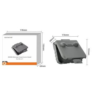 Sunnylife 2-in-1 Protective Case & Sun Hood Cover for DJI RC 2/1 Controller - Image 7