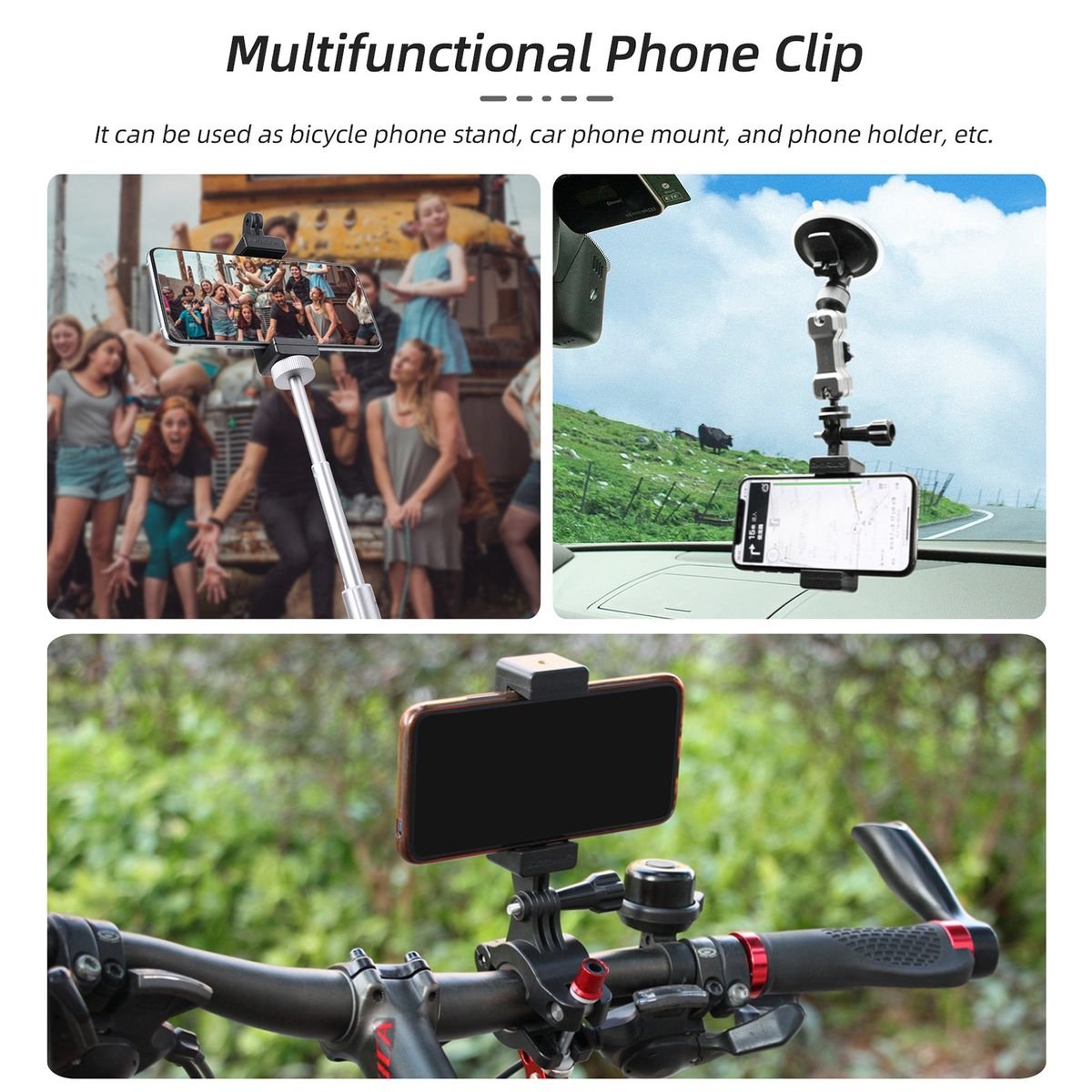 SunnyLife Front Phone Mount For DJI Osmo Pocket 3 - Image 7