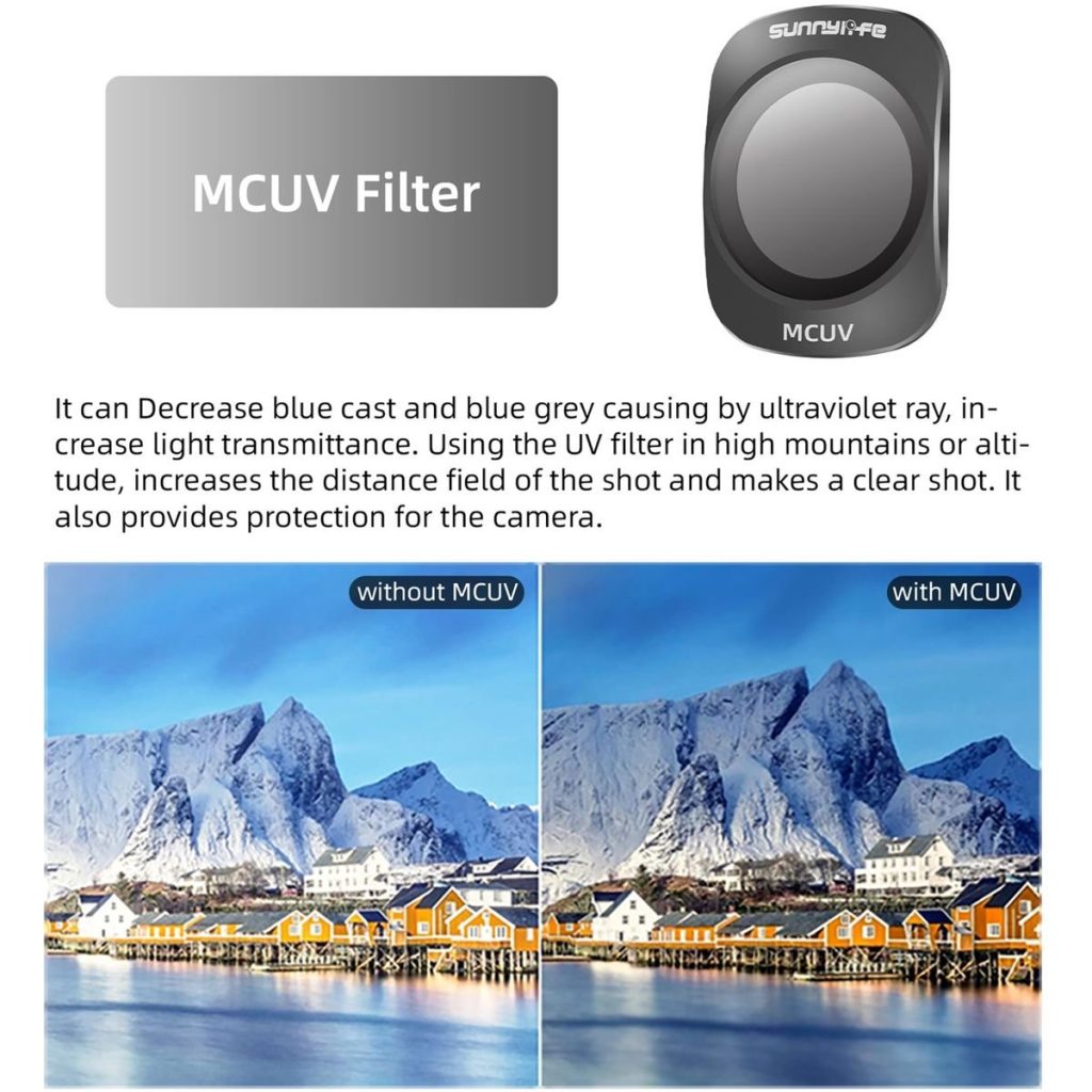 6pc SunnyLife ND Filter Set for DJI Osmo Pocket 3