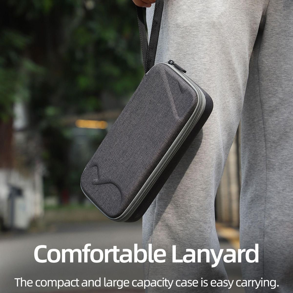 Sunnylife Hardshell EVA Carry Case Compatible With DJI Osmo 360 (Grey) - Image 7