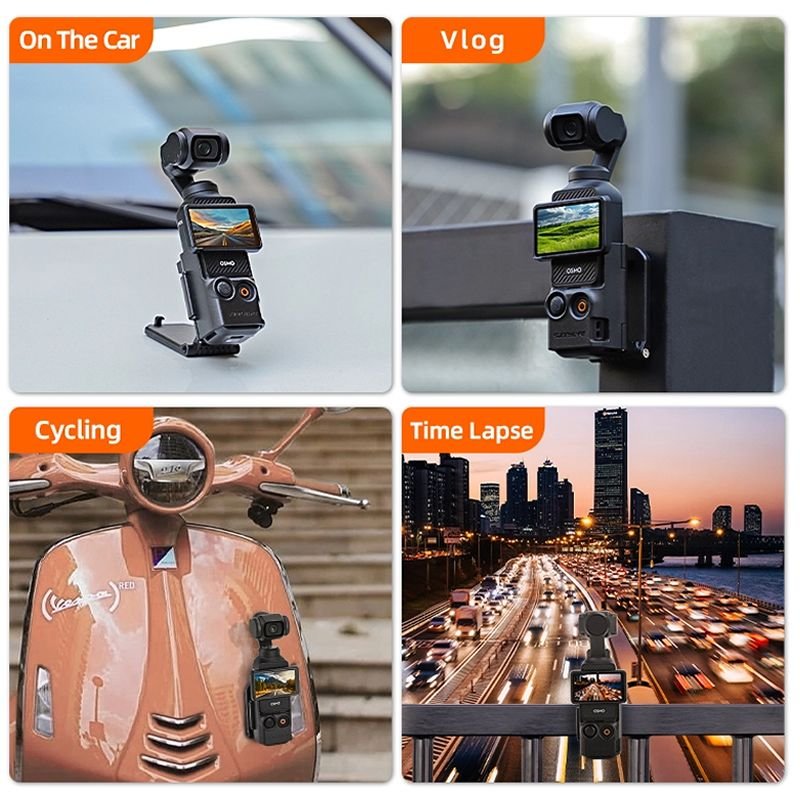 Sunnylife Multifunctional Magnetic Mount compatible DJI Osmo Pocket 3
