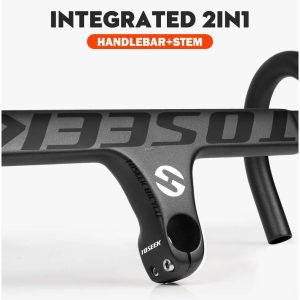 TOSEEK TR2200 Carbon Integrated Road Bar - 440mm Wide - 100mm Stem - Image 9
