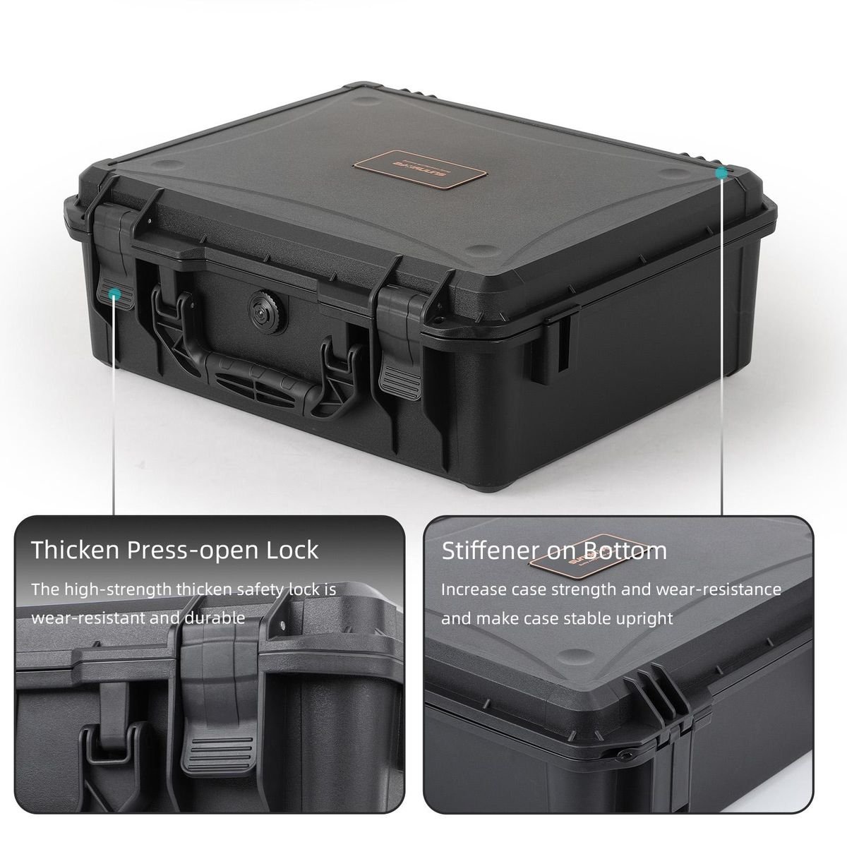 Sunnylife Waterproof ABS Hard Case for DJI NEO 2 Motion Fly More Combo - Image 9