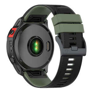 LOBO 26mm Two-Tone Silicone Watch Strap For Garmin - Image 9