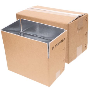 10 Pack Insulated Shipping Boxes 27 x 15.5 x 16.5cm (Foil & Polystyrene) - Image 4