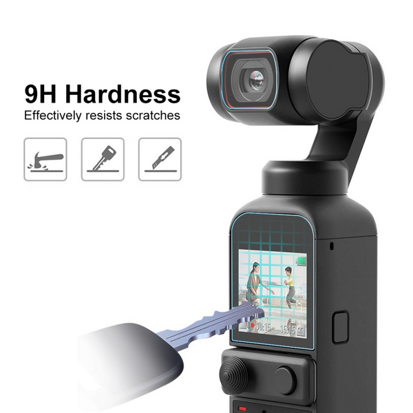 PULUZ Tempered Glass Lens Protector for DJI OSMO Pocket 2