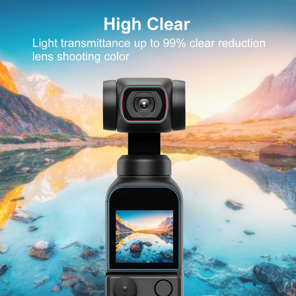 PULUZ Tempered Glass Lens Protector for DJI OSMO Pocket 2