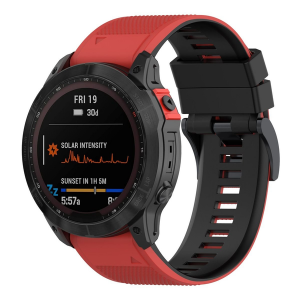 LOBO 26mm Two-Tone Silicone Watch Strap For Garmin - Image 28