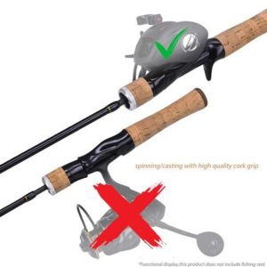 156cm or 180cm Portable, Ultra Light Casting Rod - Image 3