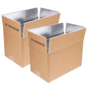 10 Pack Insulated Shipping Boxes 27 x 15.5 x 16.5cm (Foil & Polystyrene) - Image 5