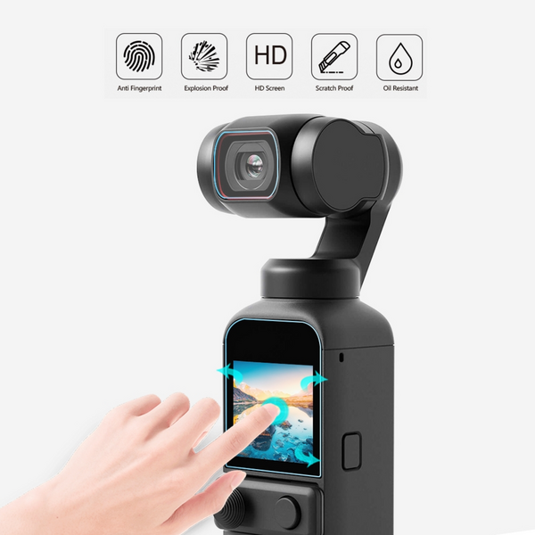 PULUZ Tempered Glass Lens Protector for DJI OSMO Pocket 2