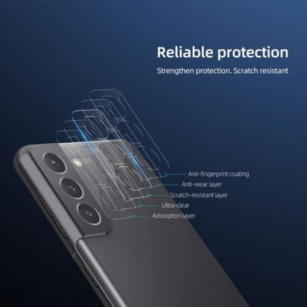 2x Nillkin InvisiFilm Camera Protector for Samsung Galaxy S21 6.2"