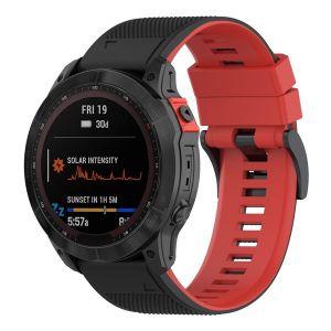 LOBO 26mm Two-Tone Silicone Watch Strap For Garmin - Image 20