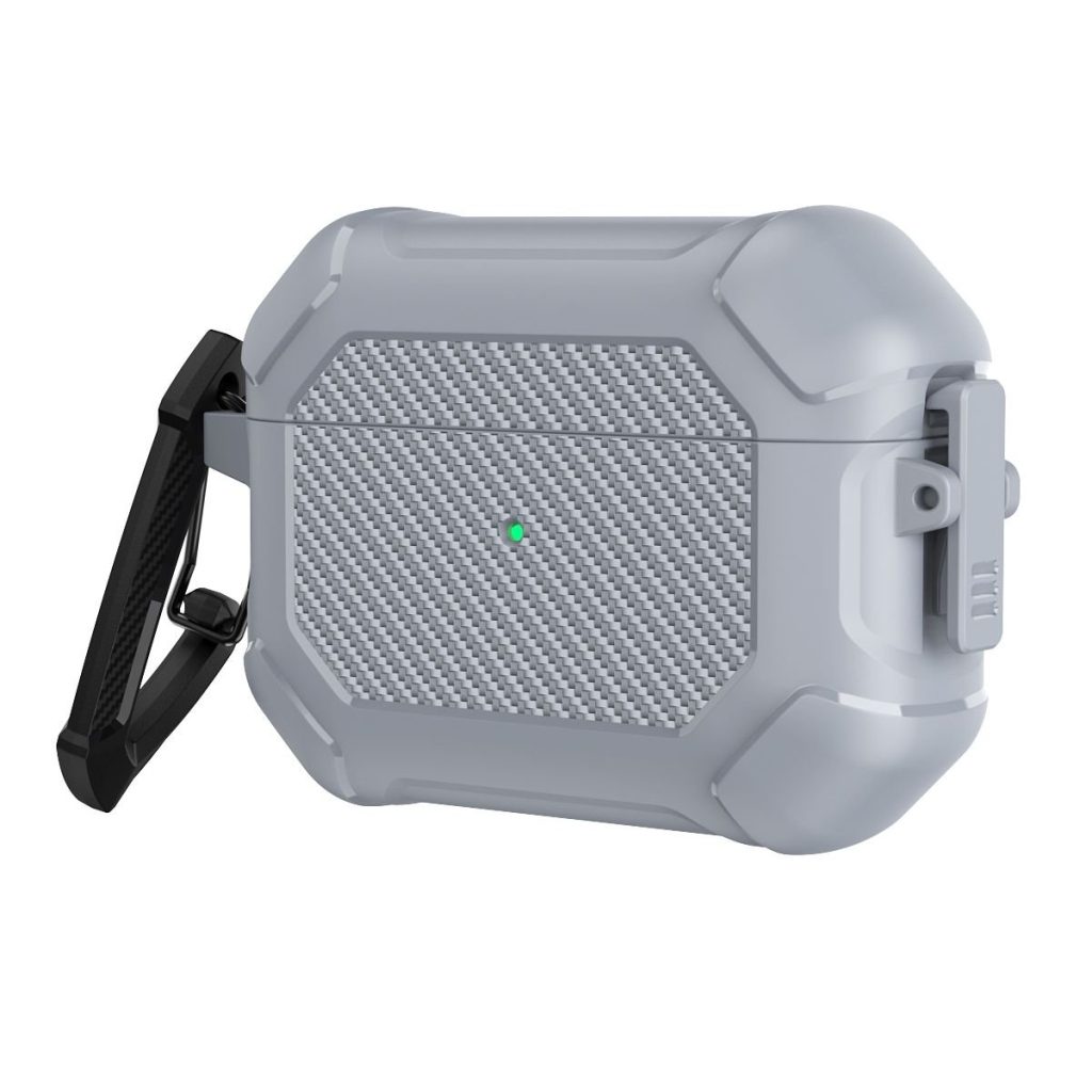 Rugged Case with Push-Lock for Apple Pods Pro (1st Gen)