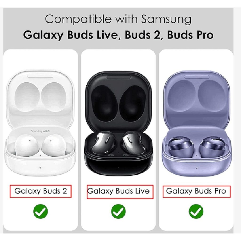Rugged TPU Case with Carabiner for Samsung Galaxy Buds
