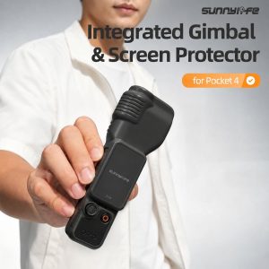 Sunnylife Gimbal Cover Compatible With DJI Osmo Pocket 4 - Black - Image 2