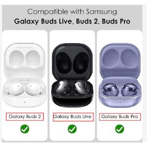Rugged TPU Case with Carabiner for Samsung Galaxy Buds - Image 2
