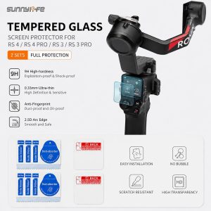 Sunnylife 2 Pack Screen Protector for DJI RS 4/RS 3 Gimbals - Image 3