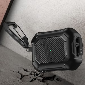 Rugged Case with Push-Lock for Apple Pods Pro (1st Gen) - Image 4