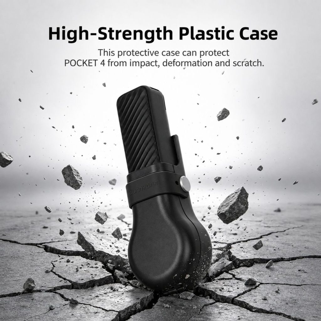 Sunnylife Bulb Gimbal Cover Compatible With DJI Osmo Pocket 4/3 Dark Grey