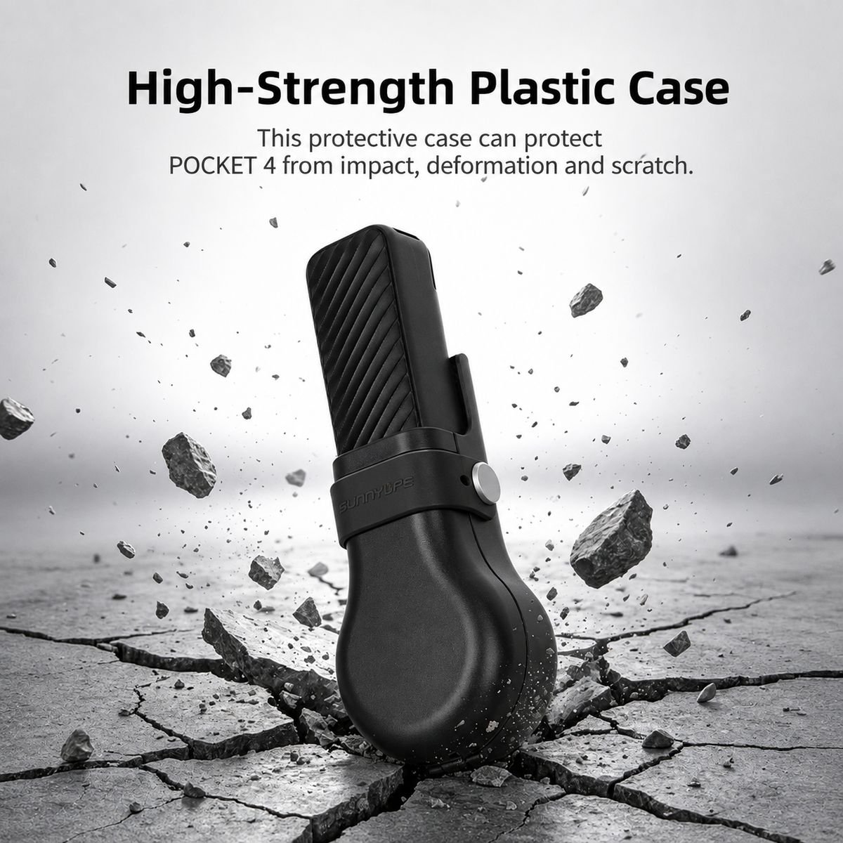 Sunnylife Bulb Gimbal Cover Compatible With DJI Osmo Pocket 4/3 Dark Grey - Image 4