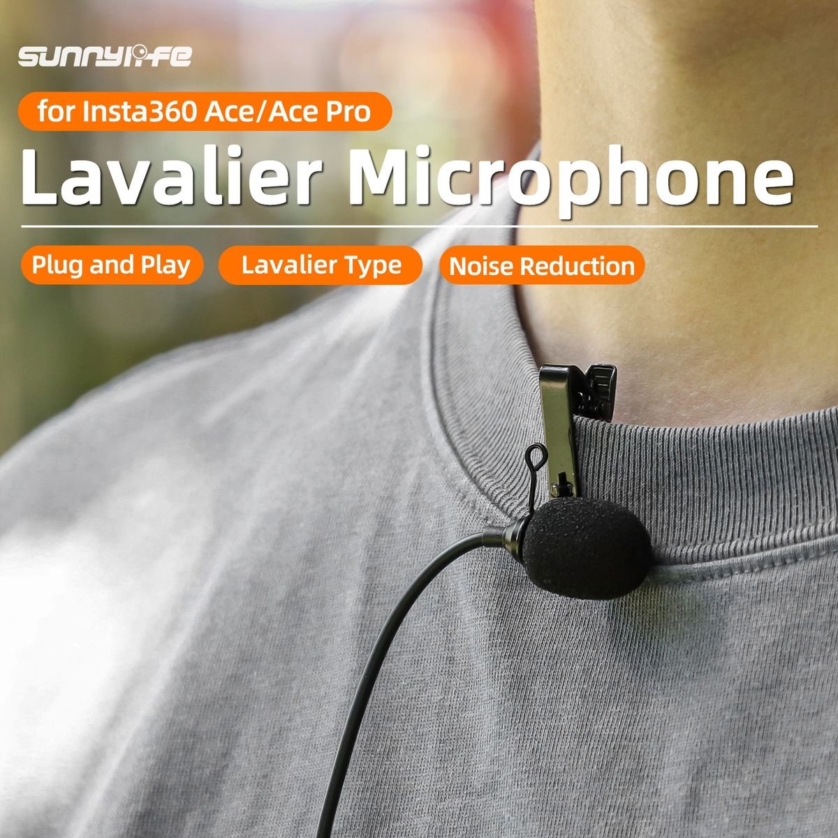 Sunnylife Type-C Lavalier Clip Recording Microphone - Image 4