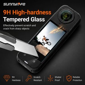 Sunnylife 3D Curved Screen ProtectorCompatible With Insta360 X5/X4 2 Pack - Image 4