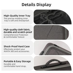 Sunnylife Fly More Combo Bag Compatible With DJI Avata 360 - Image 6