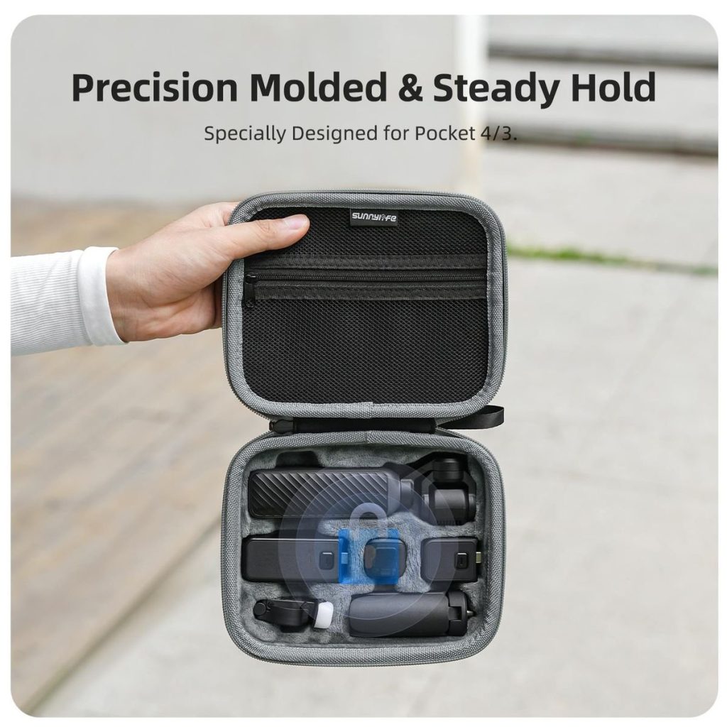 Sunnylife Creator Combo Case Compatible With DJI Osmo Pocket 4/3