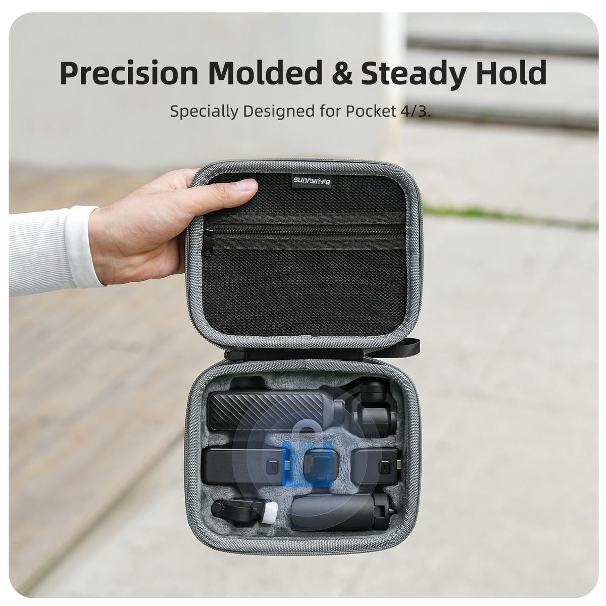 Sunnylife Creator Combo Case Compatible With DJI Osmo Pocket 4/3 - Image 6