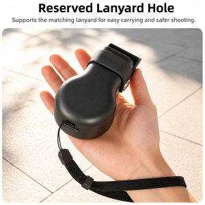 Sunnylife Bulb Gimbal Cover Compatible With DJI Osmo Pocket 4/3 Dark Grey - Image 6