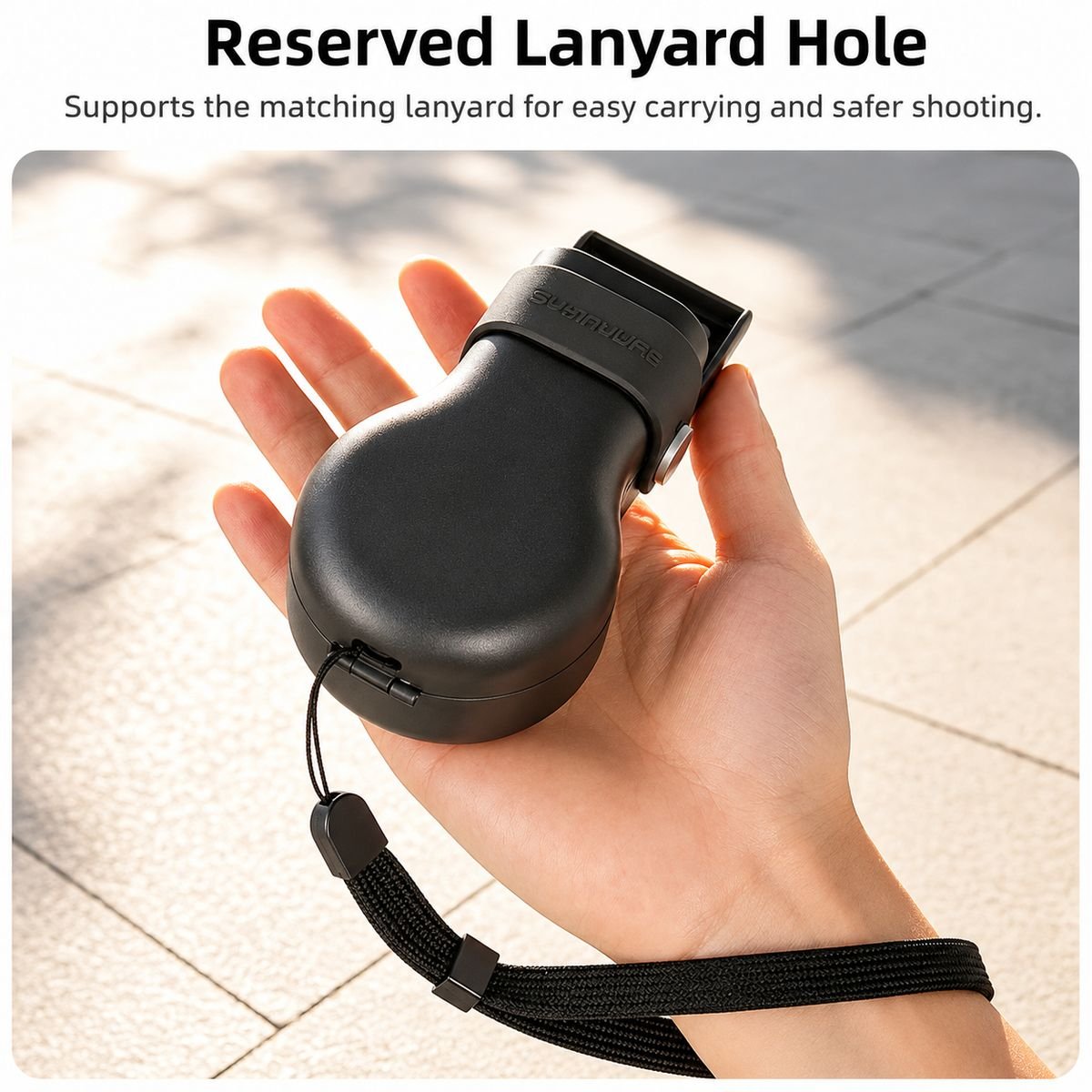 Sunnylife Bulb Gimbal Cover Compatible With DJI Osmo Pocket 4/3 Dark Grey - Image 6