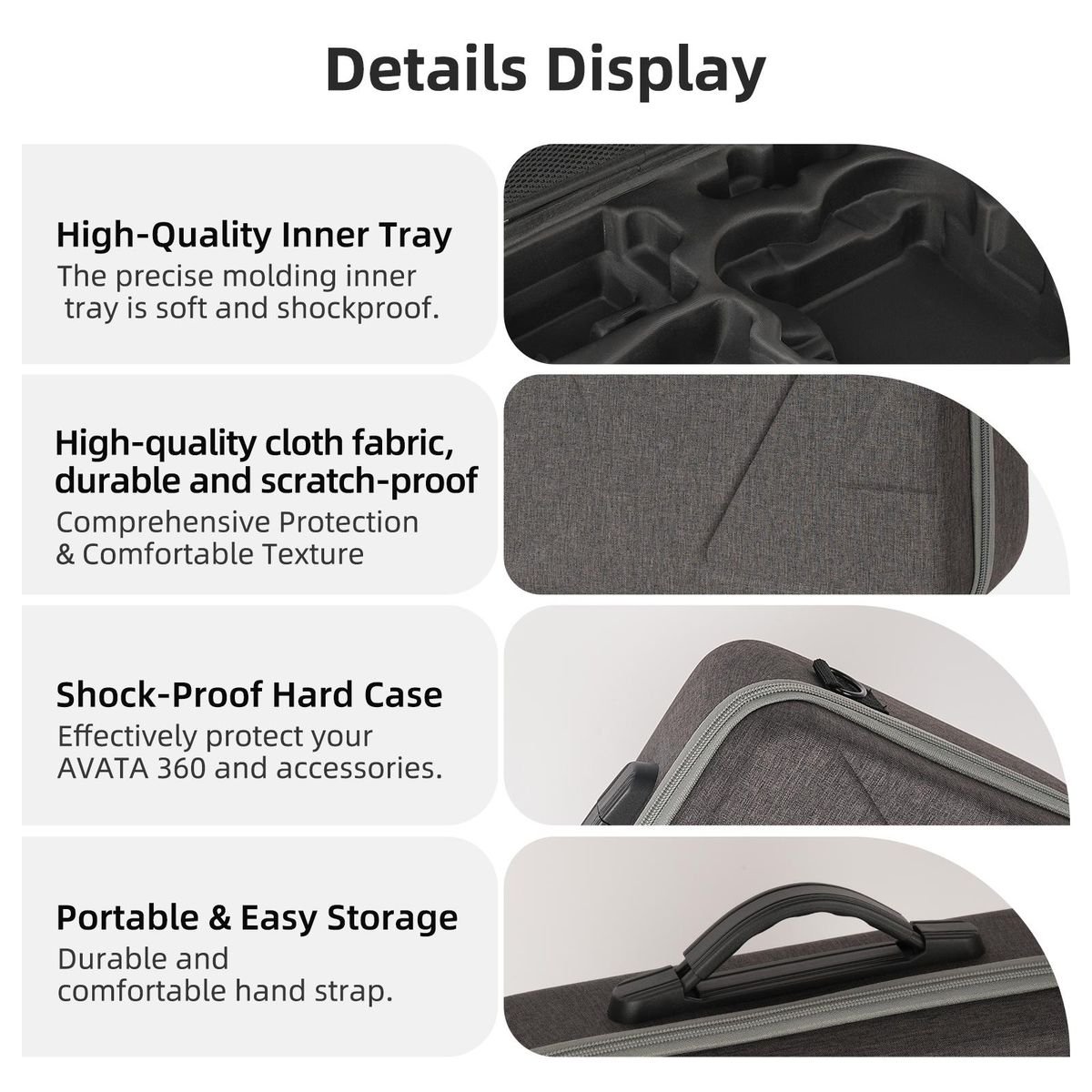 Sunnylife Fly More Combo Bag Compatible With DJI Avata 360 - Image 6