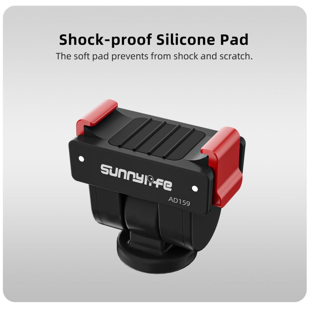 Sunnylife 1/4 Inch Adapter Mount - Compatible With DJI Osmo Pocket 4/3
