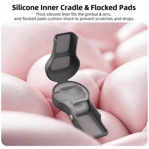 Sunnylife Bulb Gimbal Cover Compatible With DJI Osmo Pocket 4/3 Dark Grey - Image 7
